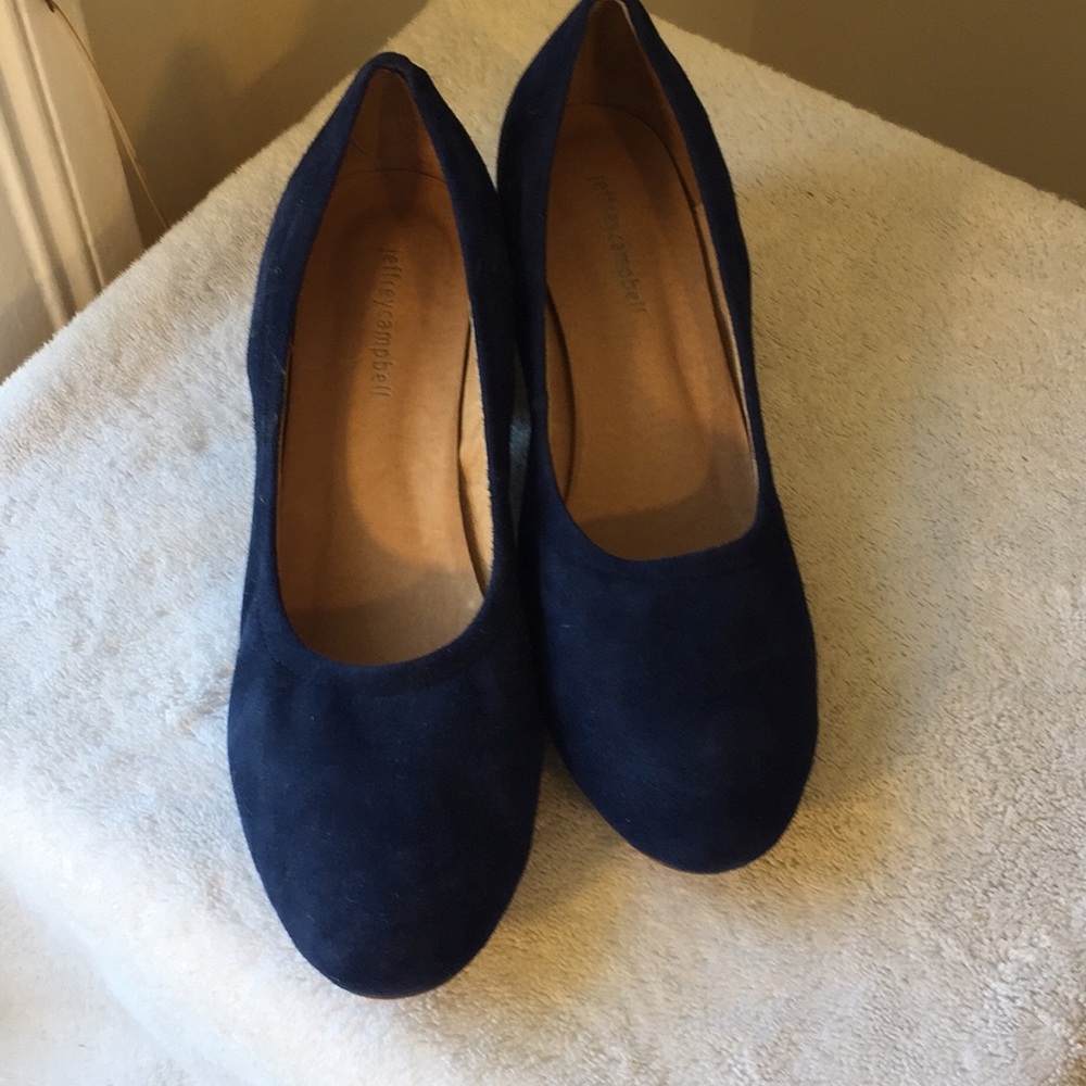 Jeffrey Campbell suede pumps